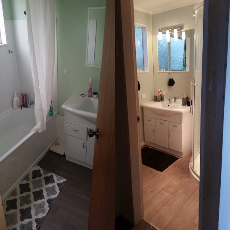 Bathroom renovation in Wellington